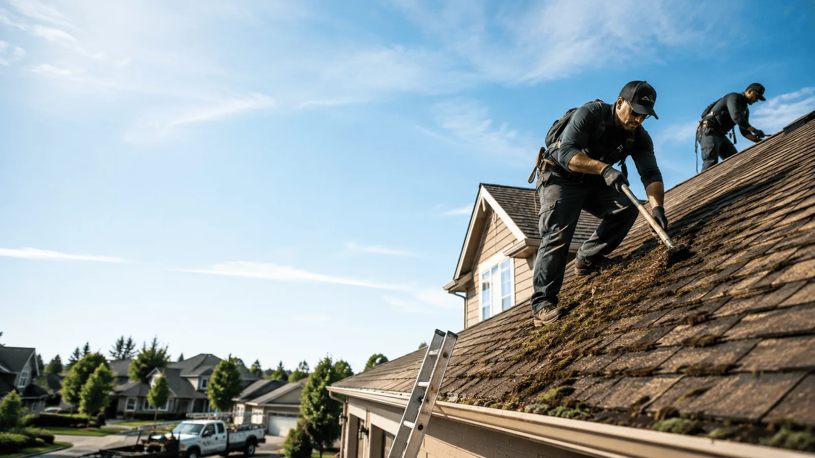 Roof Moss Removal in Edroy, TX near me
